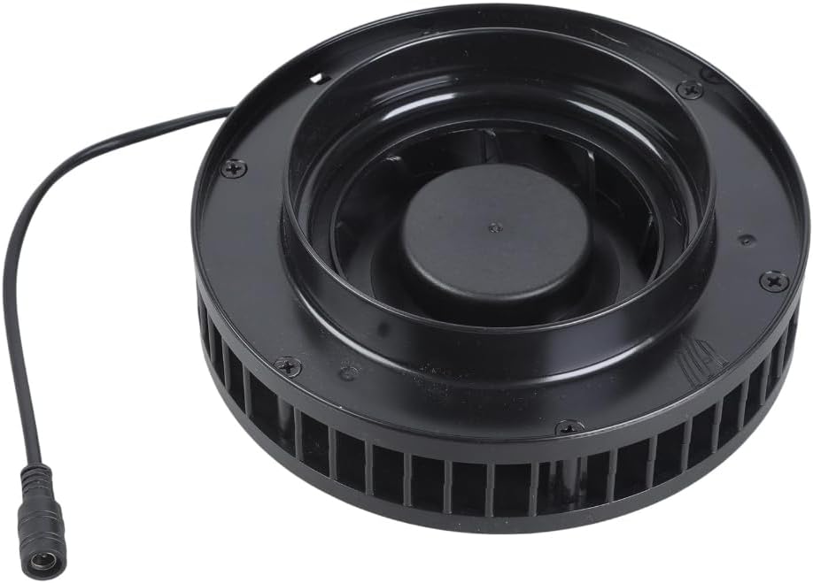 Inline Duct Fan Powerful 12v Air Mover 430cfm 2500rpm Exhaust for Commercial Residential Ventilation Blower