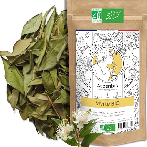Ascenbio ✿ Feuilles de Myrte entières BIO ✿ 180 g