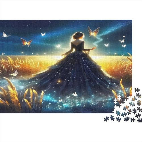 Puzzle de bailarina galaxia de 1000 piezas para decorar paredes y relajar la mente