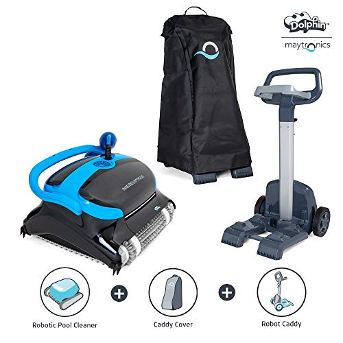 Dolphin-Nautilus-CC-Plus-Robotic-Pool-Vacuum-Cleaner-with-Universal-Caddy-and-Classic-Caddy-Cover-Ideal-for-In-Ground-Swimming-Pools-up-to-50-Feet