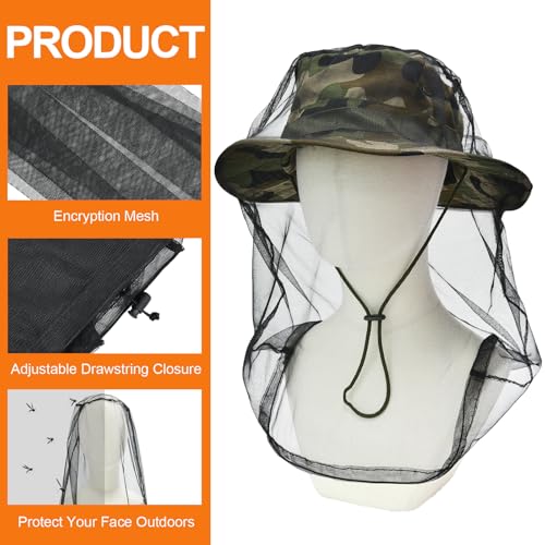 Image of Sun Hats for Men Women Bucket Hat UPF 50+ Boonie Hat Foldable UV Protection Hiking Beach Fishing Summer Safari