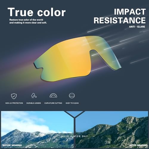 LIU·WEN Youth Baseball Sunglasses With Strap for Boys Girls Age 4-12 - Lightweight Cycling Kids Sports Sun glasses 5