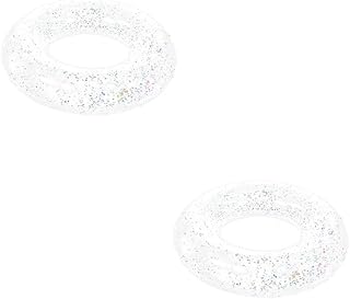 BESPORTBLE Brinquedos Para Crianças 2 Pçs Anel De Natação De Lantejoulas Anel Flutuante Para Piscina Infantil Anel De Natação Flutuante Para Adultos Para Anel Flutuante Para Piscina Anel