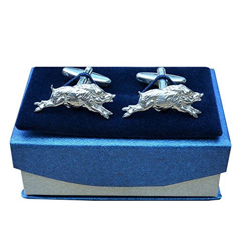 Running Boar Cufflink, Gemelos de jabalí Corriendo Cover