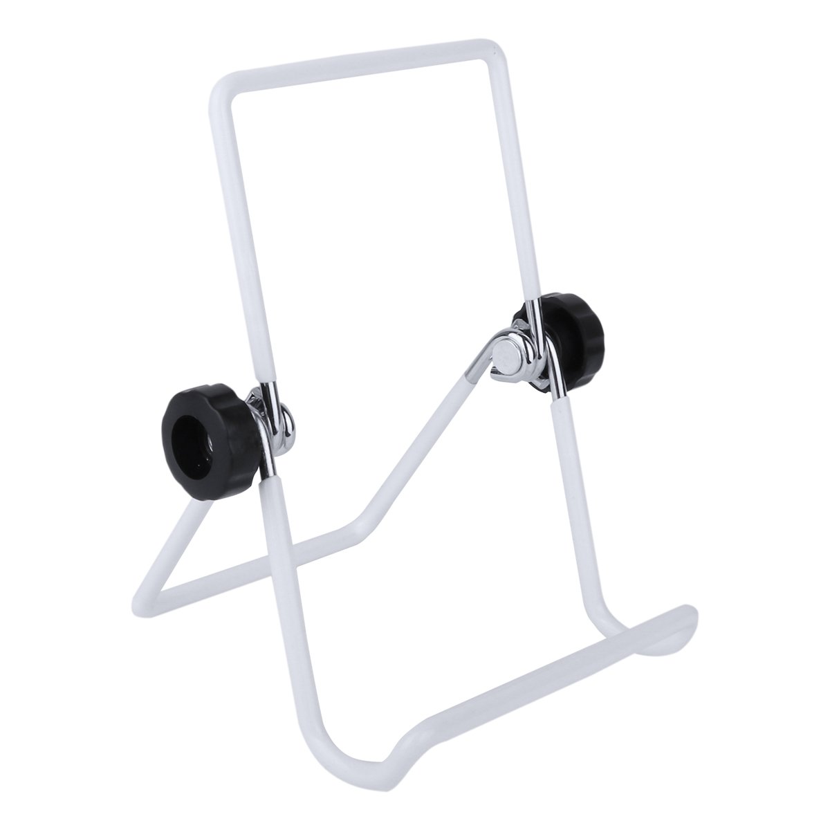 JanJean Stainless Steel Sprouting Stands Foldable Mason Jars Rack Phone Holder for Sprouts Broccoli Lentil White 2Pcs One Size