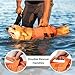 Kuoser Dog Life Jacket High Flotation, Reflective Dogs Life Vest for Swimming Boating, Adjustable Small Medium Large Dog lifejacket, Lightweight Dogs Life Preserver Rescue Handle Spring Summer Pool