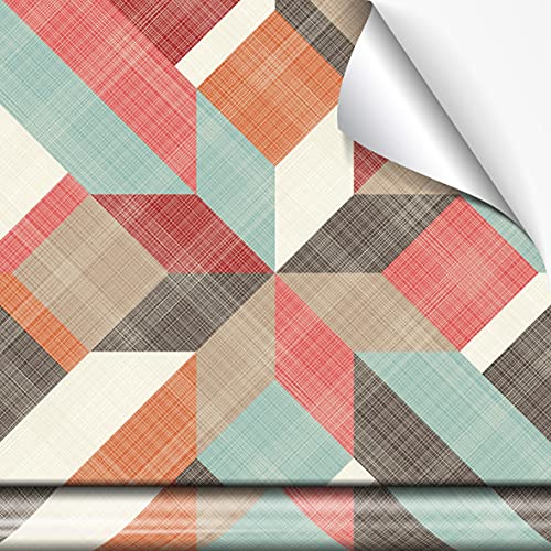 Megadecor BRAKPAN, Vinyle décoratif, 60 cm x 240 cm, pour meubles et murs de haute qualité, résistant à l'eau et à l'humidité (Texturé) Cover