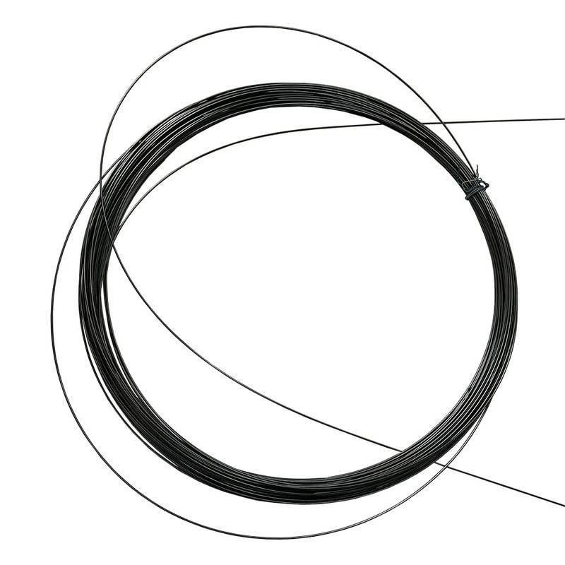 Fil d'acier nitinol à mémoire de forme super élastique en alliage de titane et nickel Noir 0,1 à 1,8 mm (0,2 mm x 5 m)