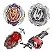 Battling Tops Burst Battle B-201 Gyro Toy Set with B-184 and B-200 Left & Right Launchers