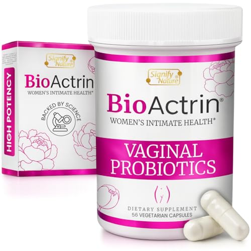 Bioactrin Vaginal Probiotics for Women - Formulated Bacterial Vaginosis Treatment,