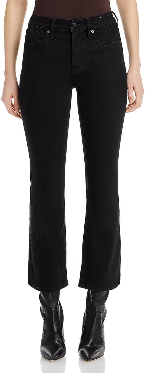 Madewell Kick Out Crop Jeans in Brinton Wash: Raw-Hem Edition