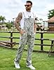 Yuanbang Camo Overalls for Men Work Utility Covera... #3
