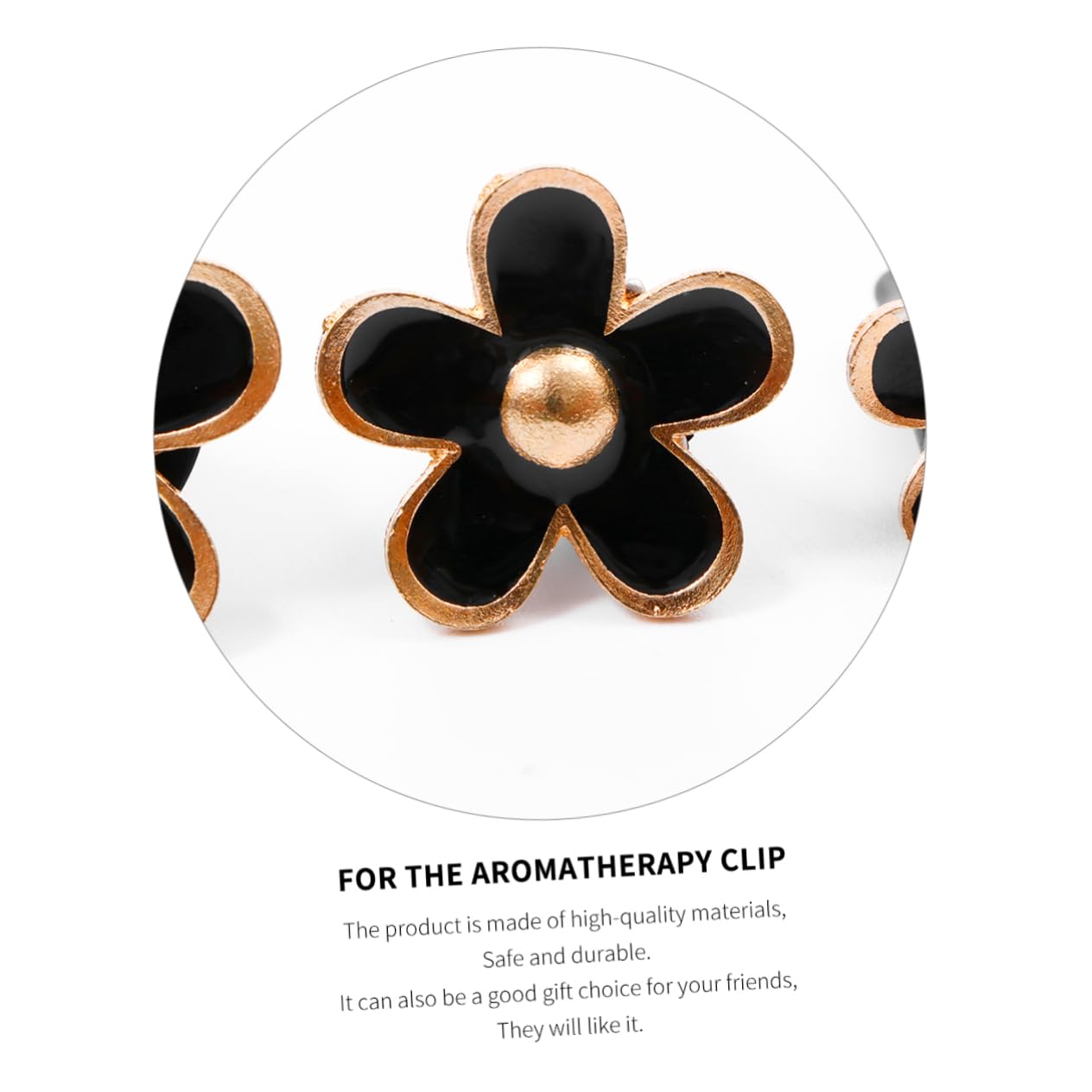 Healeved 12pezzi Diffusore Aromaterapico Fiore Per Auto Elegante Clip Profumo Per Decorazione Interne e Miglioramento Aria