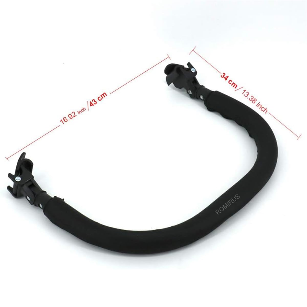 Barra delantera de seguridad para Cochecito Stokke YOYO3 y Babyzen YOYO silla de paseo (Telas Oxford)