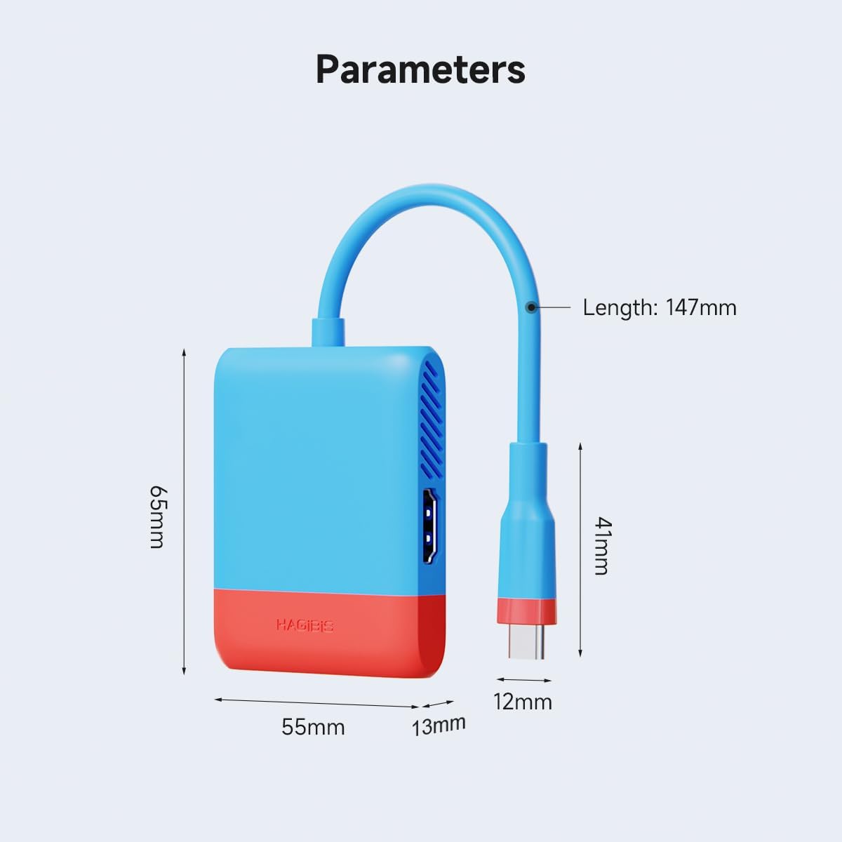 Hagibis Switch Video Capture Card Portable Switch Dock for Nintendo Switch/iPhone 16 15 Pro Max Live Streaming Gaming USB 3.0 1080P 60Hz Video Recorder, Quest 3 with 4K HDMI(Blue MS2130 Chip)