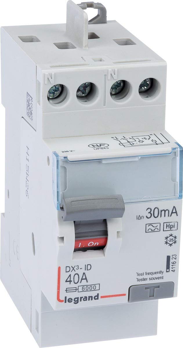 Legrand LEG92828 - Interruttore differenziale BIP 40 A 30 MA, tipo HPI