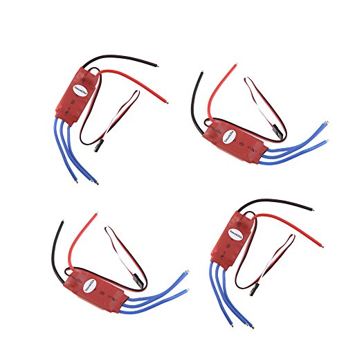 GoolRC 4Pcs Simonk 30AMP 30A SimonK Firmware Brushless ESC w/ 3A 5V BEC For DJI F450 Align TREX 250 450 RC Multicopter Qudcopter Helicopter ESC Part