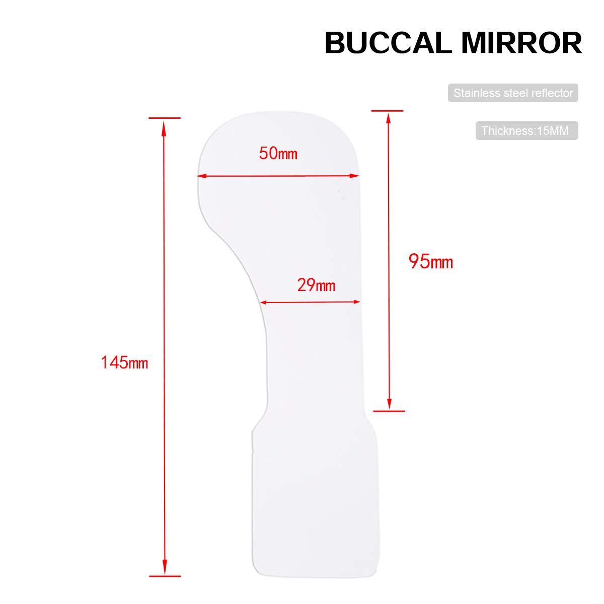 Miroir dentaire anti-buée automatique pour photographie réflecteur verre désembuage miroir orthodontie