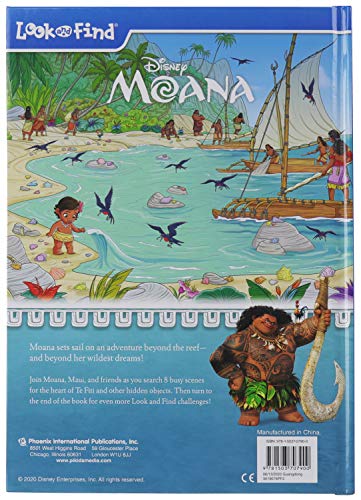 Disney Moana: Look and Find