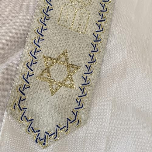 Tallit Prayer Shawl 72"x 22" with Bag For Men & Women - Image 4