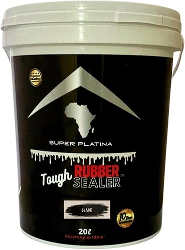 ToughSealer Liquid Rubber - Waterproof Your Roof - Tough Rubber Sealer 20L (Black)