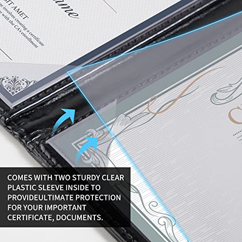 Protège-diplômes pour récompenses de format lettre : protégez vos documents des plis - 5
