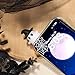 Penitue Ghostees Mystery Phone Buddy, Cute Halloween Ghost Phone Topper Strong Adhesive Top Back Cover Charm Decoration for All Smartphones (Style 2)