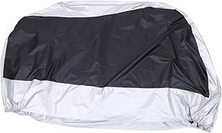 Happyyami Capa De Motocicleta Capa De Chuva Ao Ar Livre Capa De Chuva Capa De Scooter Abrigo De Motocicleta Pano Oxford Capa De Motocicleta Preta Bolsa De Armazenamento De Motocicleta Capa