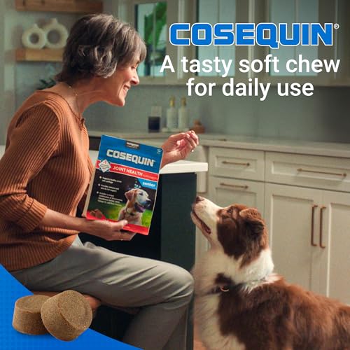 Nutramax Cosequin Dog Joint Supplement for Senior Dogs, Soft Chews, 120ct - image 3