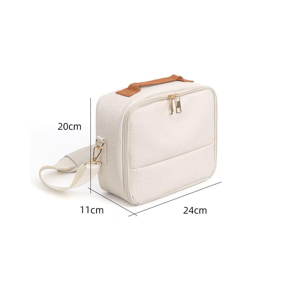 Borsa per fotocamera verde menta con cerniera universale portatile borsa a tracolla per Fujifilm Instax Mini 12 fotocamera a pellicola istantanea