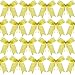 Christmas Bow Ribbon Bow for Christmas Tree, Christmas Wreath, Gift Decoration (Gold, Size M, 48 Pieces)