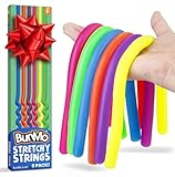 BUNMO Fidget Toys for Stress Relief - Stretchy Sensory Toys for Autistic Children/ADHD/Fidgets & Anxiety Toys for Adults - 6 Pack