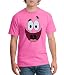 Spongebob Squarepants Patrick Star Face T-Shirt-Medium Hot Pink
