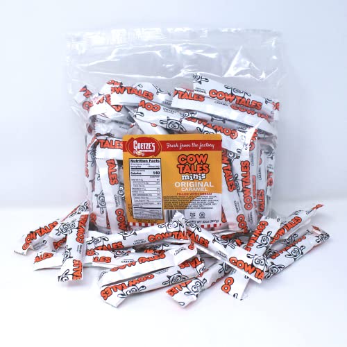 Goetze's Candy Vanilla Cow Tales Minis - 2 Pound Bag (32 Ounces) - Fresh From The Factory #TOP2