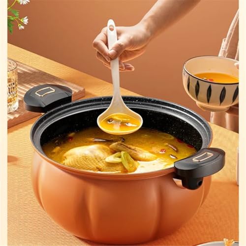Olla multifuncional de gas 8L naranja miniatura 6