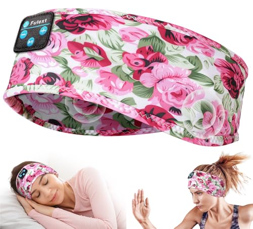 Image of Sleeping Headphones Bluetooth Headband, Unisex-Adults Hairband Sound, Long Play Time, Perfect for Sleeping, Relaxation, Meditation, Travel, Yoga, Running, Jogging, Gift