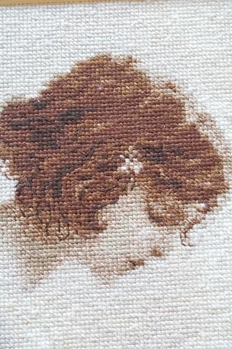 Image of RIOLIS 1277 Old Photo. The Letter Counted Cross Stitch Kit 10.24 x 14.96 in