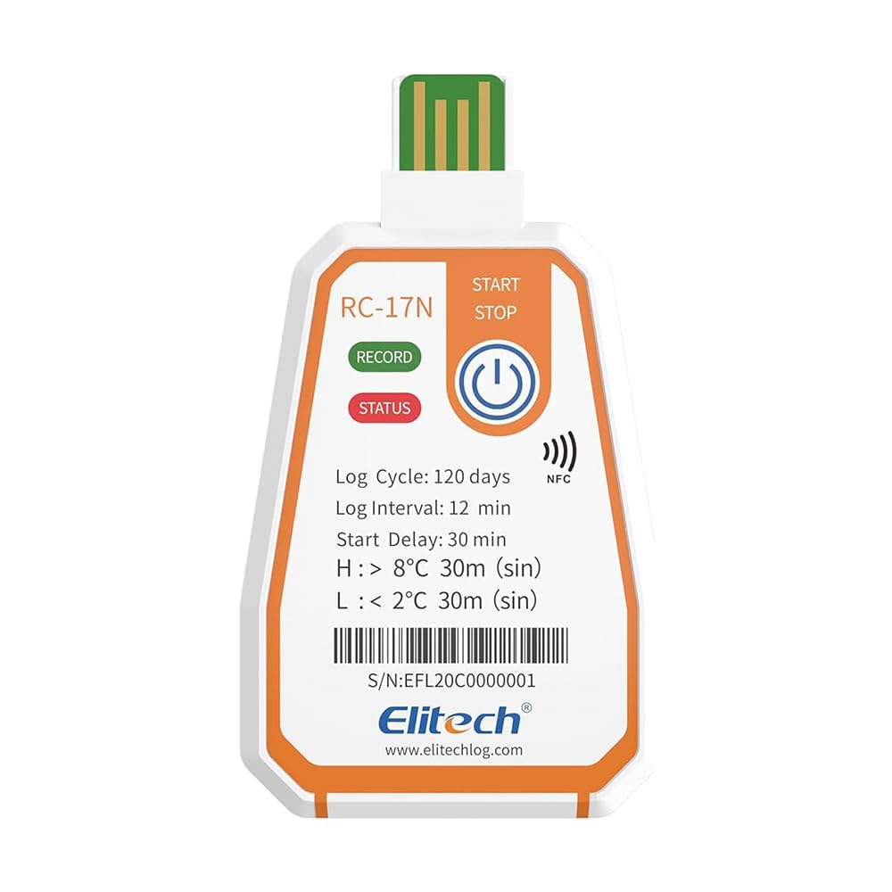 Elitech USB Temperature & Humidity Recorder for Cold Chain Monitoring| Elitech: RC-17N-image-19
