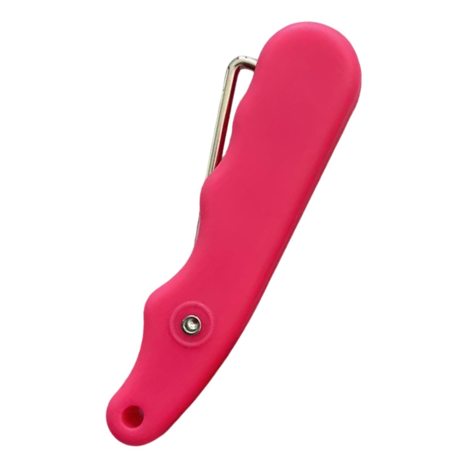 SheerFaring Shoelace Stretcher for Figure Skating Roller Skates, Multifunctional, Foldable And Portable Shoelace Puller, Ice Skating Accessory, Pink