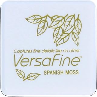 Tsukineko Small-Size VersaFine Instant Dry Pigment Ink, Spanish Moss