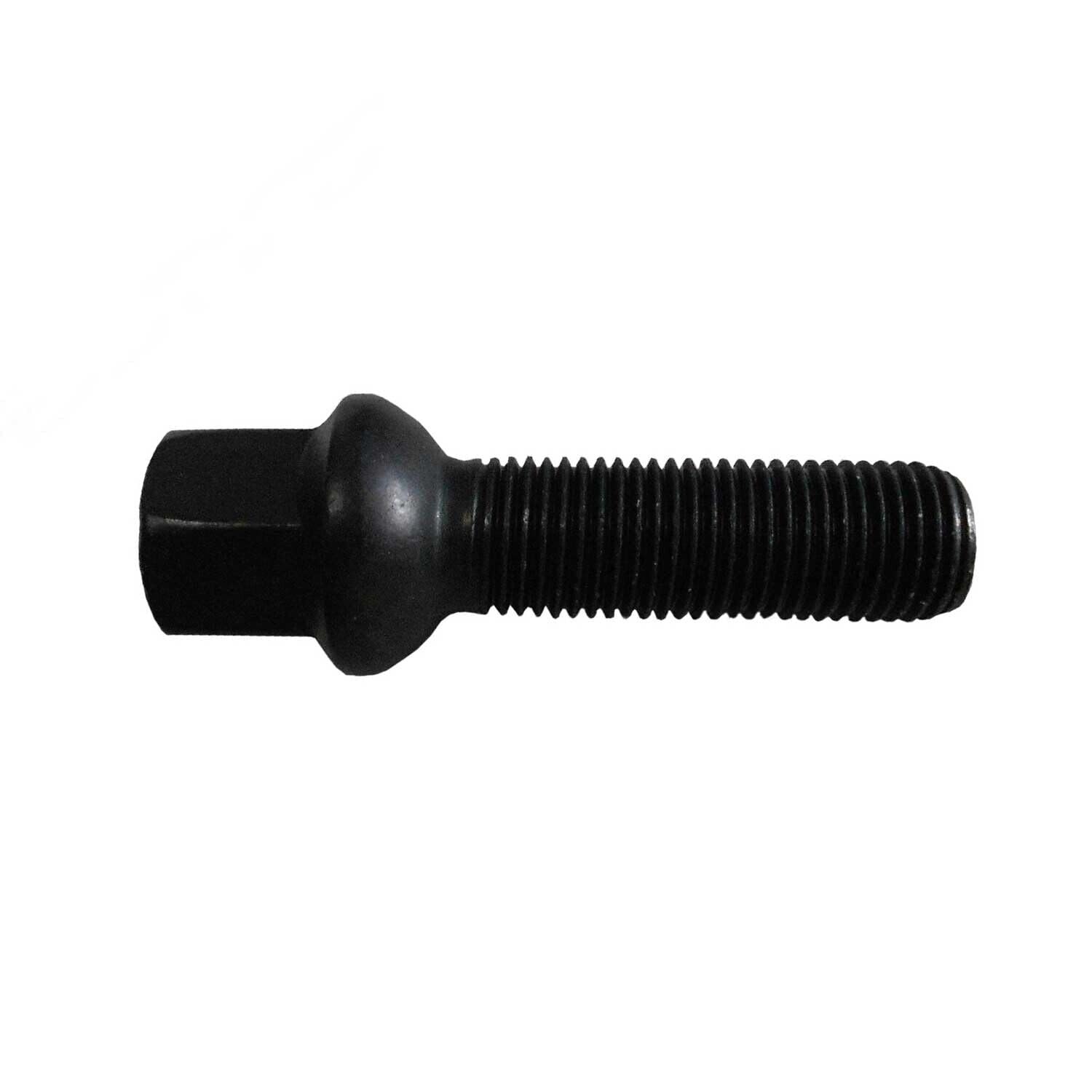 TRACER 20 tornillos de rueda negro R14 M14 x 1,5 60 mm compatible con Volkswagen, Porsche, Audi, Mercedes