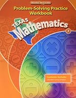 Texas Mathematics 3: Problem-Solving Practice Workbook 002106086X Book Cover