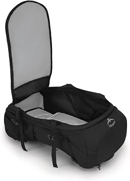 Osprey Farpoint Trek 55L Men's Travel Backpack, Black