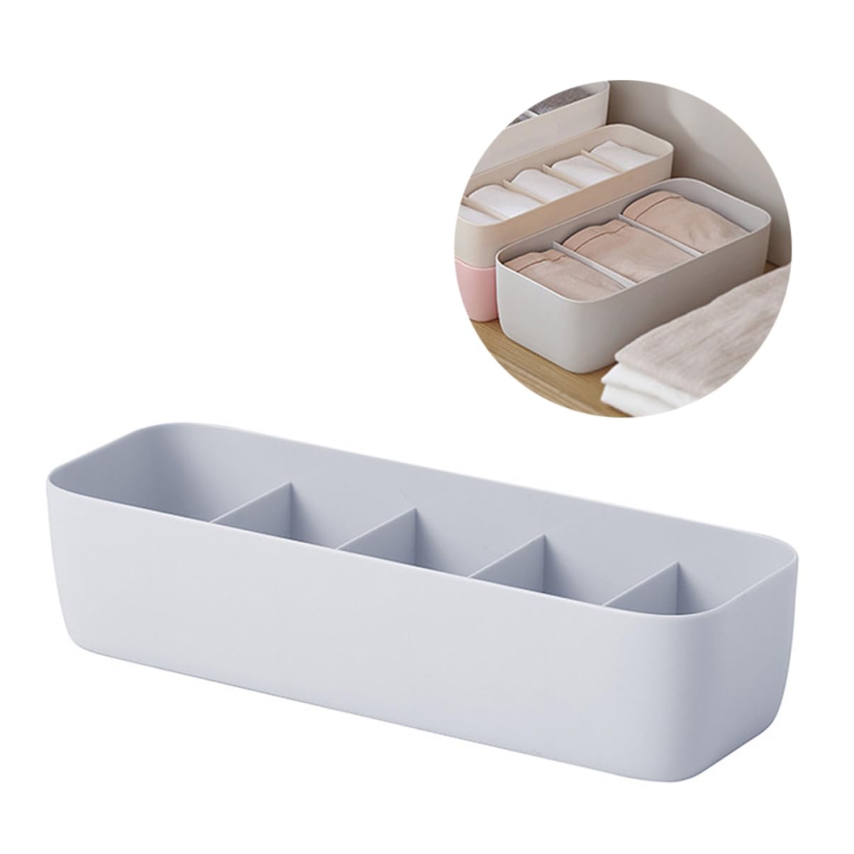 Cabilock Organizzatore Cassetto 3 Pezzi, Scatola Porta Calze Reggiseno