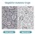 Outdoor Rug, Patio Rug, Plastic Straw Camping Rugs, Large Waterproof Area Rug and Mat for Outdoors, RV, Patio, Backyard, Deck, Porch, Beach, Balcony, (5'x 8', White&Gray)
