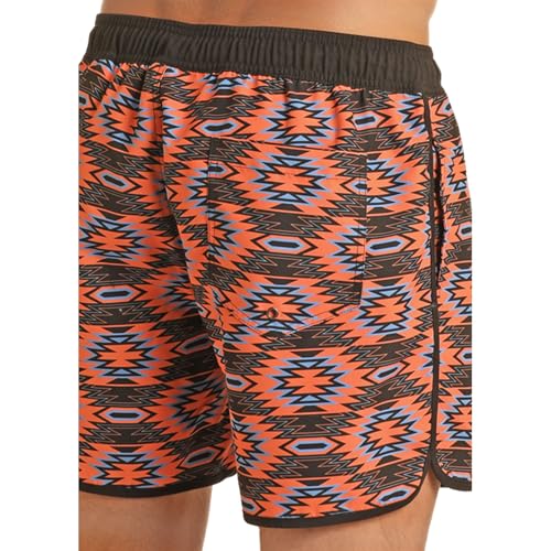 Rock & Roll Denim Men's Aztec Volley Swim Short4
