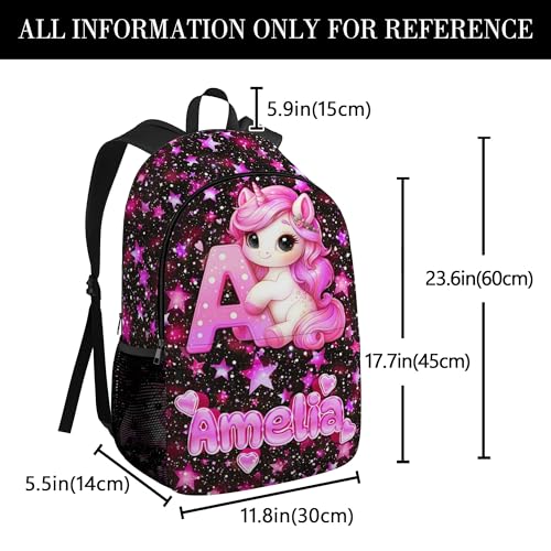 Custom Kids Backpack & Lunch Box Set Personalized Name School Bags Bookbag Lunch Bag for Boy Girl Back to School Gift4