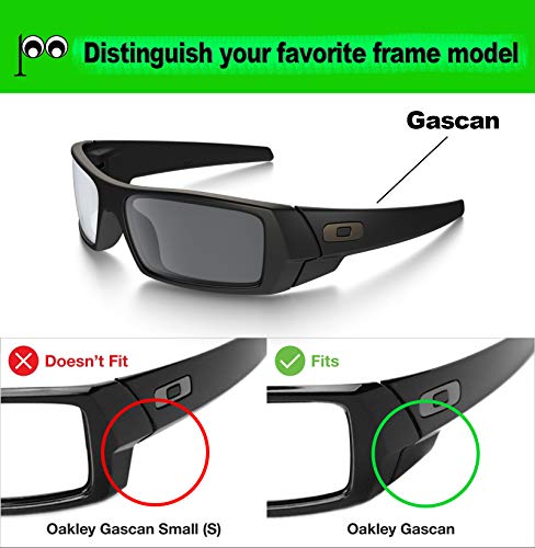Image of Replacement Lenses for Oakley Gascan Sunglasses OO9014