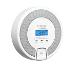 X-Sense Rilevatore di fumo CO03D-W, funzionamento a batteria