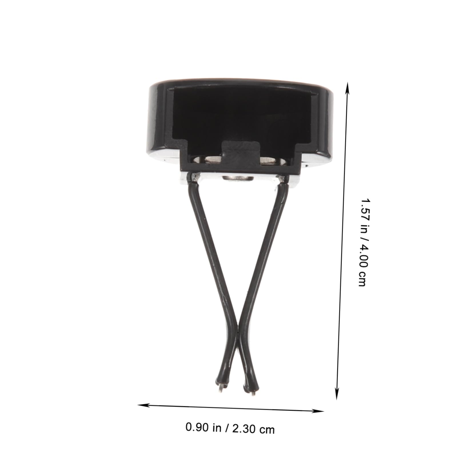 OUNONA Clip Profumatori Auto per Ventilazione, Accessorio Auto Nero in Plastico Presa Ferma e Design Semplice, per Vacanze Estive, Confezione da 100 Pezzi
